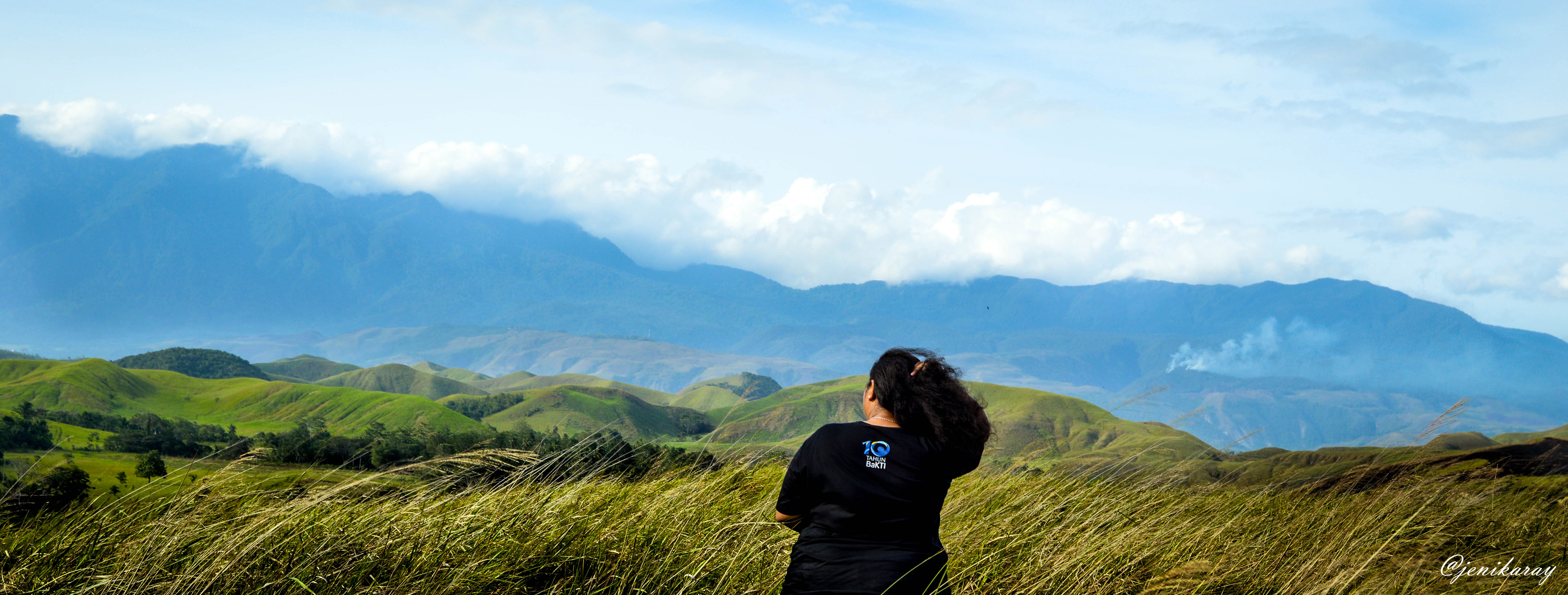 Me and Papua. Captured by Jeni karay