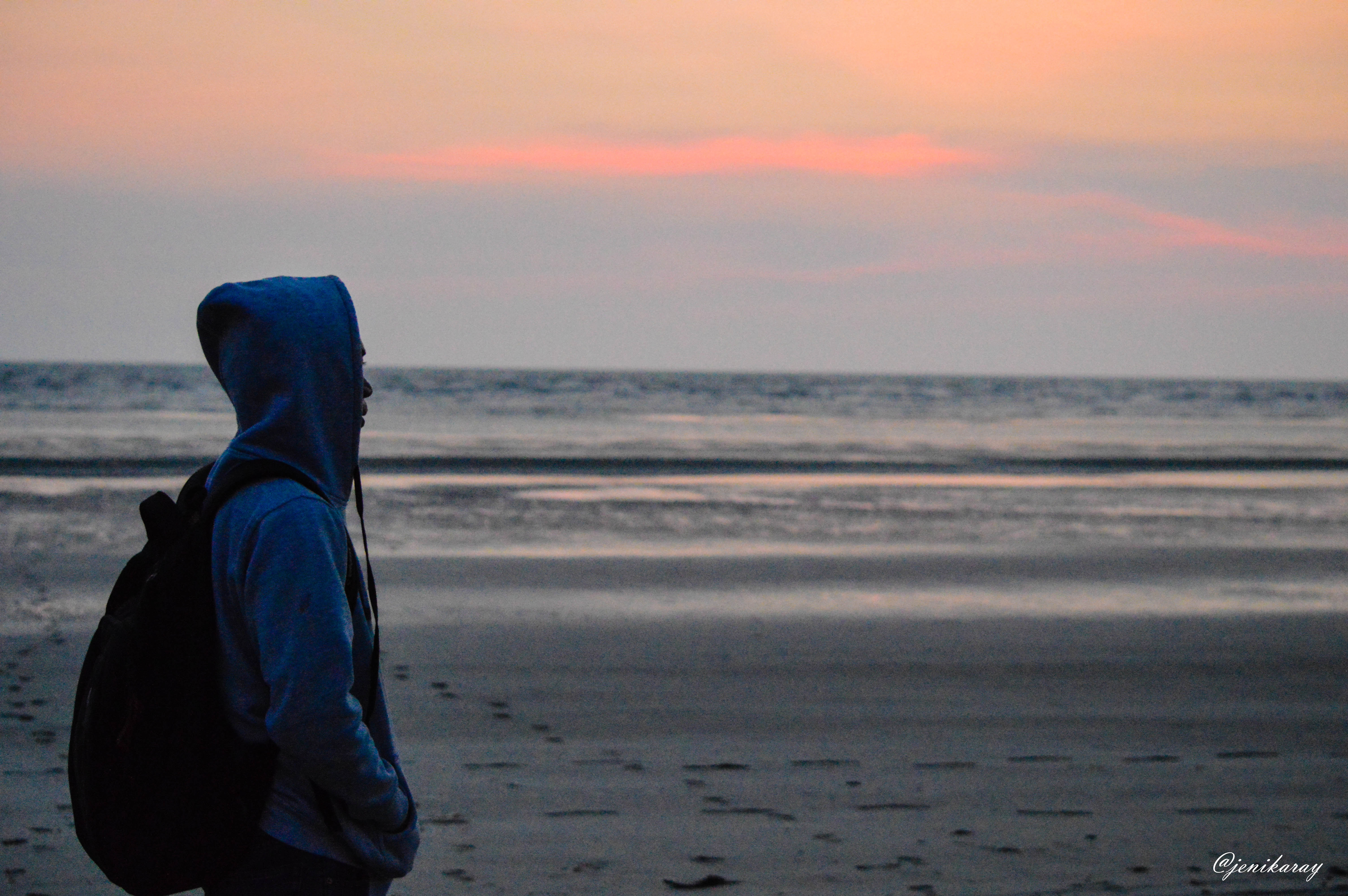 Sunset at Merauke City, Captured by Jeni Karay