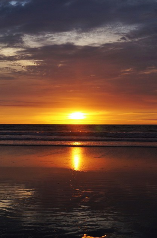Sunset at Kuta, Captured by Jeni Karay image