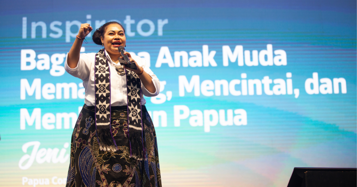 Jeni Karay Inspirator Festival Forum Kawasan Timur Indonesia IX 2023